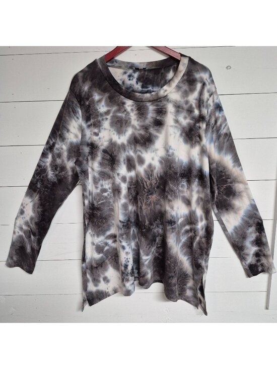white birch Tops - White Birch Women's Tie-Dye Long Sleeve Top Size XL